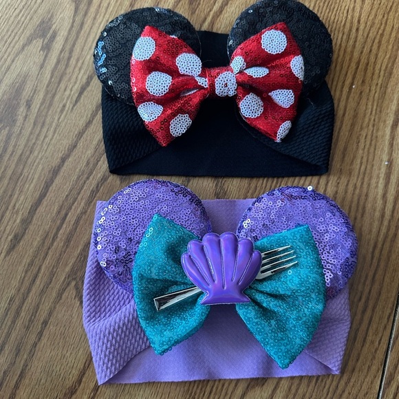 Disney Other - Disney Minnie ears baby headbands